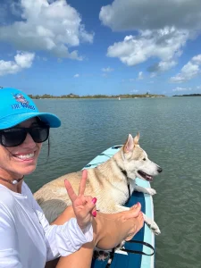 High-energy Husky building confidence and responsiveness in Fort Myers, FL