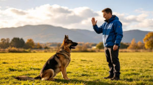 Puppy training schedule by age with sit command practice